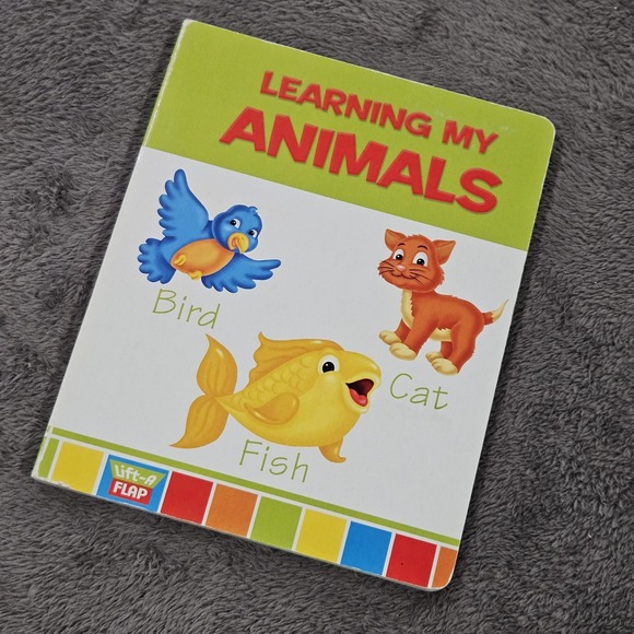 Learning My Animals: The Clever Factory Children‎ Book: Lift A Flap (READ) - Picture 1 of 5